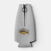 Carp Master Fishing mit Namen Flaschenkühler (Rückseite)