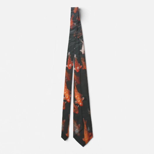 Carp Necktie Krawatte (Rückseite)