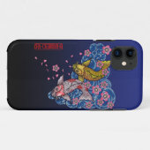 Carp sakura Case-Mate iPhone hülle (Rückseite (Horizontal))