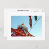 Carp Streamers (Koinobori) auf der Tokyo Tower Pos Postkarte (Vorne/Hinten)