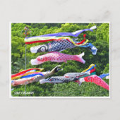 Carp Streamers Postkarte (Vorderseite)