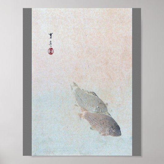 Carp, Watanabe Seitei Poster (Vorne)