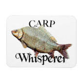 Carp Whisperer Magnet (Horizontal)