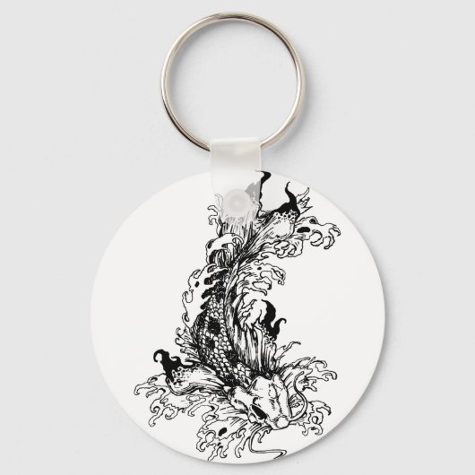 Carpa Koi Schlüsselanhänger (Vorderseite)