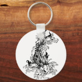 Carpa Koi Schlüsselanhänger (Vorderseite)