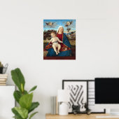Carpaccio Madonna und Kind Poster (Heimbüro)