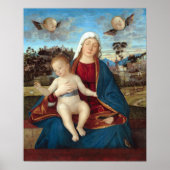 Carpaccio Madonna und Kind Poster (Vorne)