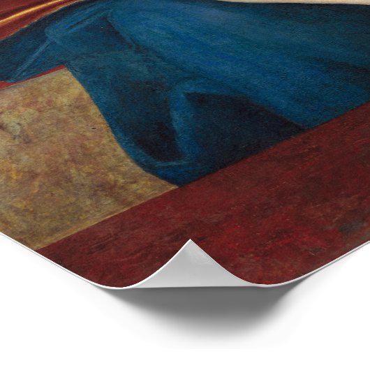 Carpaccio Madonna und Kind Poster (Ecke)