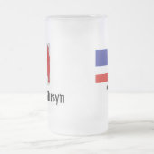 Carpatho-Rusyn mattierte Tasse (Mittel)