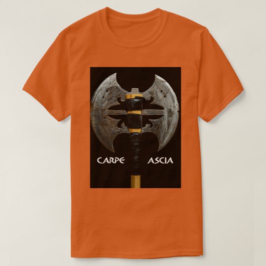 Carpe Ascia T-Shirt (Design vorne)