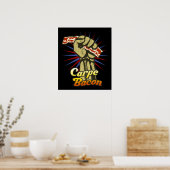 Carpe Bacon $ 24,95 Grafik-Wand Poster (Küche)