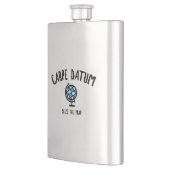 Carpe Datum Seize der Karte Flachmann (Links)