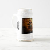 CARPE DEIM KAFFEE TASSE (Vorderseite Links)