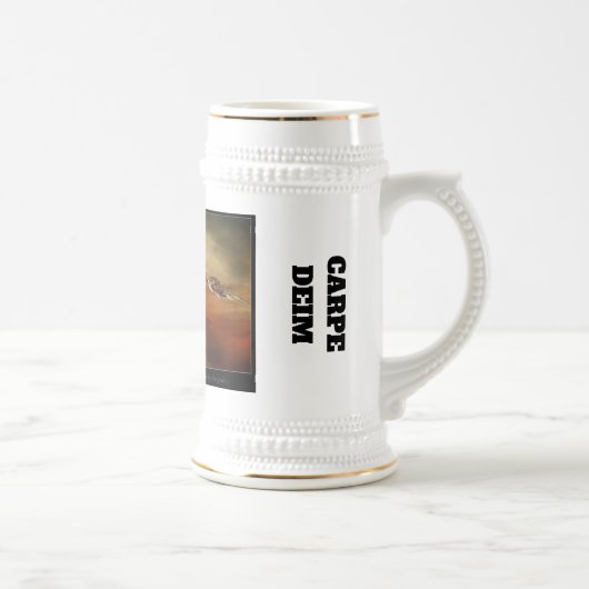 CARPE DEIM KAFFEE TASSE (Rechts)