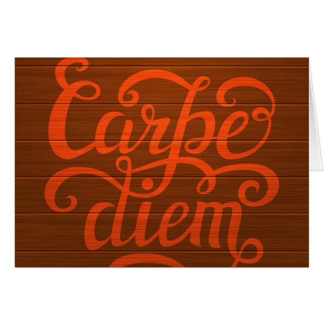 Carpe Diem (Vorderseite (Horizontal))
