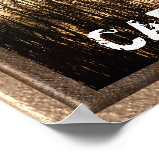 Carpe Diem - Art Poster Print (Ecke)