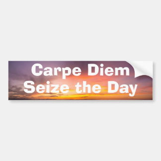Carpe Diem Autoaufkleber