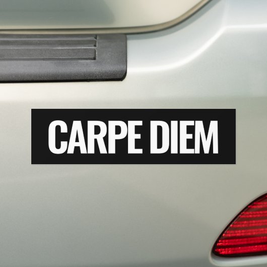 Carpe Diem Autoaufkleber (Auf Auto)