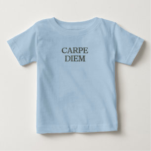 Carpe Diem Baby Blue T - Shirt