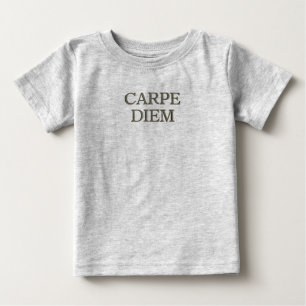 Carpe Diem Baby Grau Shirt