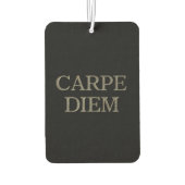 Carpe Diem Black Car Lufterfrischer (Rückseite)