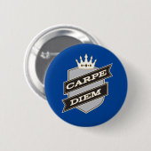 Carpe Diem Button (Vorne & Hinten)