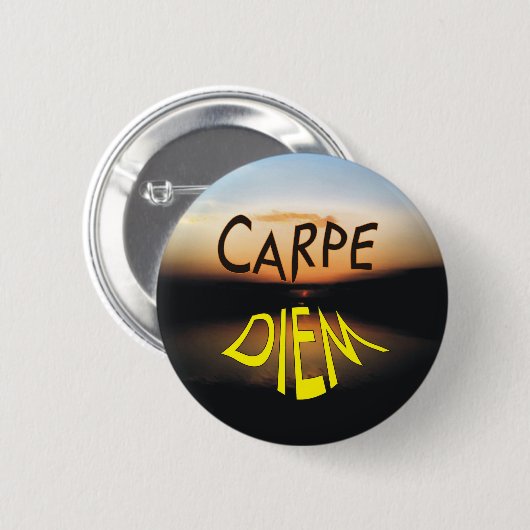 CARPE DIEM BUTTON (Vorne & Hinten)