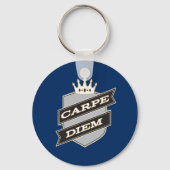 Carpe Diem Button Schlüsselanhänger (Vorderseite)