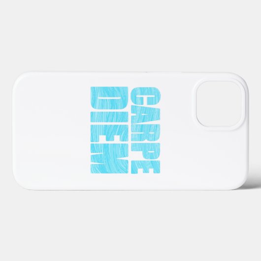 Carpe Diem Case-Mate iPhone Case (Rückseite (Horizontal))