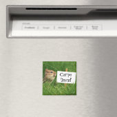 Carpe Diem Chipmunk Magnet (In Situ (Geschirrspüler))