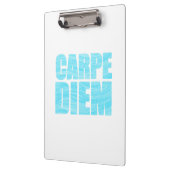 Carpe Diem Clipboard Klemmbrett (Links)
