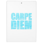 Carpe Diem Clipboard Klemmbrett (Rückseite)