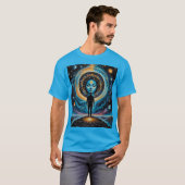 Carpe Diem Cosmic Goddess Art Shirt (Vorne ganz)