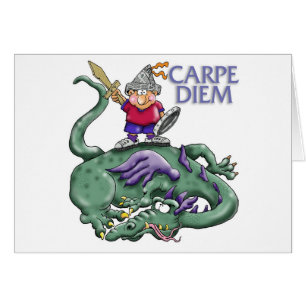Carpe Diem "ergreifen den Tag!" Junge tötet