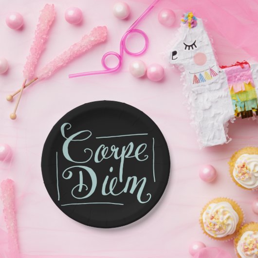 Carpe Diem Extravagant Pappteller (Party)
