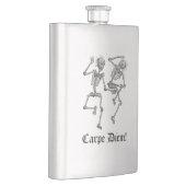 Carpe Diem-Flasche Flachmann (Rechts)