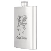 Carpe Diem-Flasche Flachmann (Links)