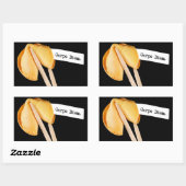 Carpe Diem Fortune Cookie Rechteckiger Aufkleber (Blatt)