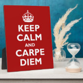 Carpe Diem! Fotoplatte (Seite)