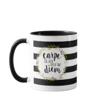 Carpe Diem Funny Inspiration Typografie Zitat