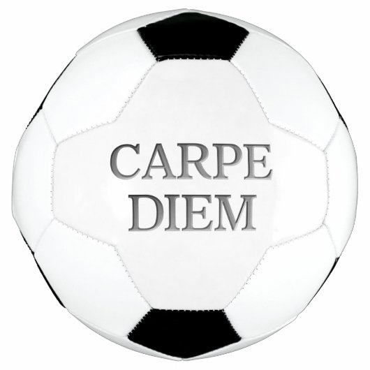Carpe Diem Fußball (Vorderseite)
