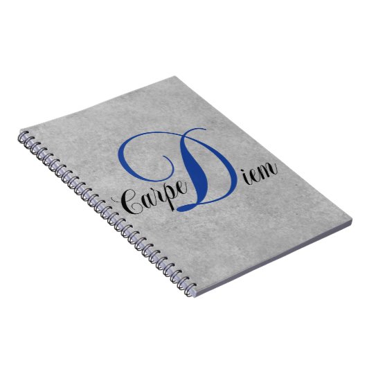 Carpe Diem Futter Skript Notizblock (Rechte Seite)