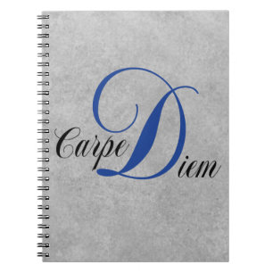 Carpe Diem Futter Skript Notizblock