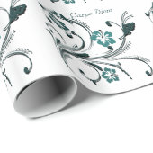 Carpe Diem Geschenkpapier (Rolleneckpunkt)