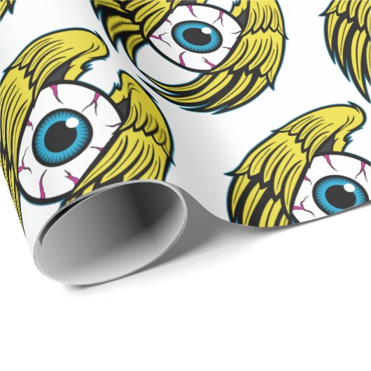 Carpe Diem Geschenkpapier (Rolleneckpunkt)