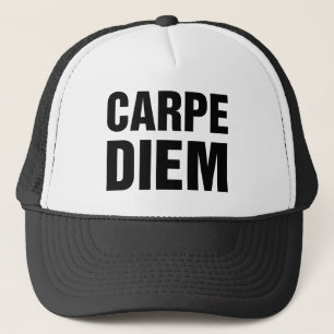 Carpe diem Hut Truckerkappe