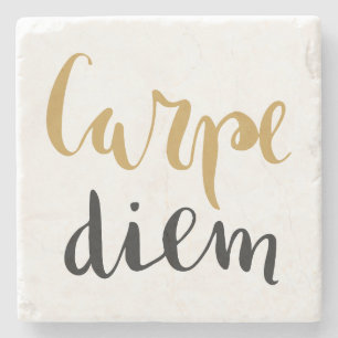 Carpe Diem - Inspirational SteinUntersetzer