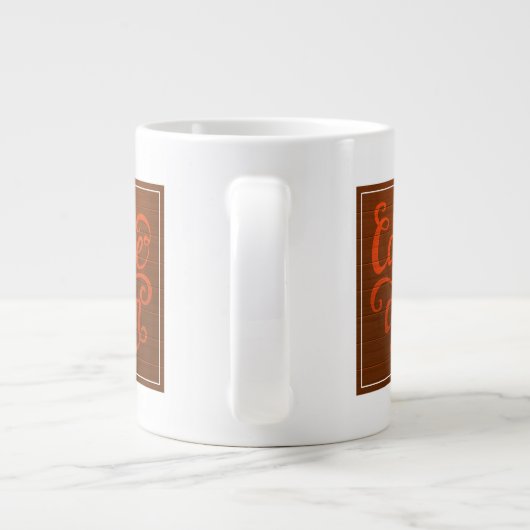 Carpe Diem' Jumbo-Tasse (Rückseite)