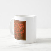 Carpe Diem Kaffeetasse (Vorderseite Links)