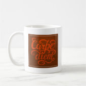 Carpe Diem Kaffeetasse (Links)